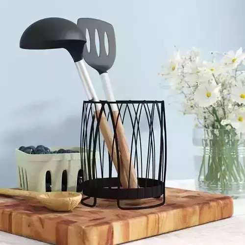 Round Utensil Holder