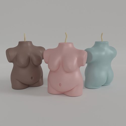 Woman sculpt 3D print model