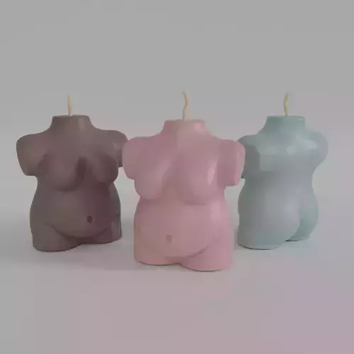 Woman sculpt 3D print model