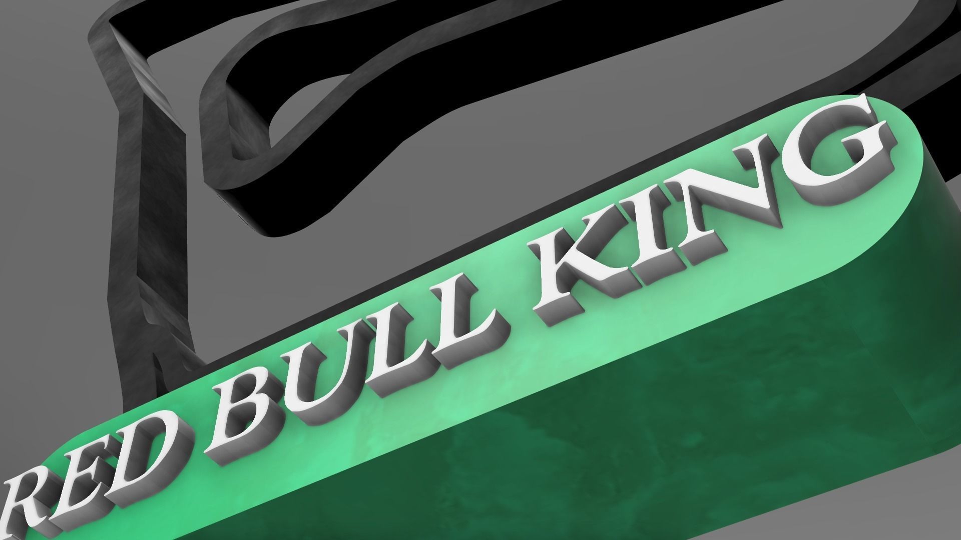 F1 Red Bull Racing Track Decor STL File Autodesk Fusion 360 3D print model_6