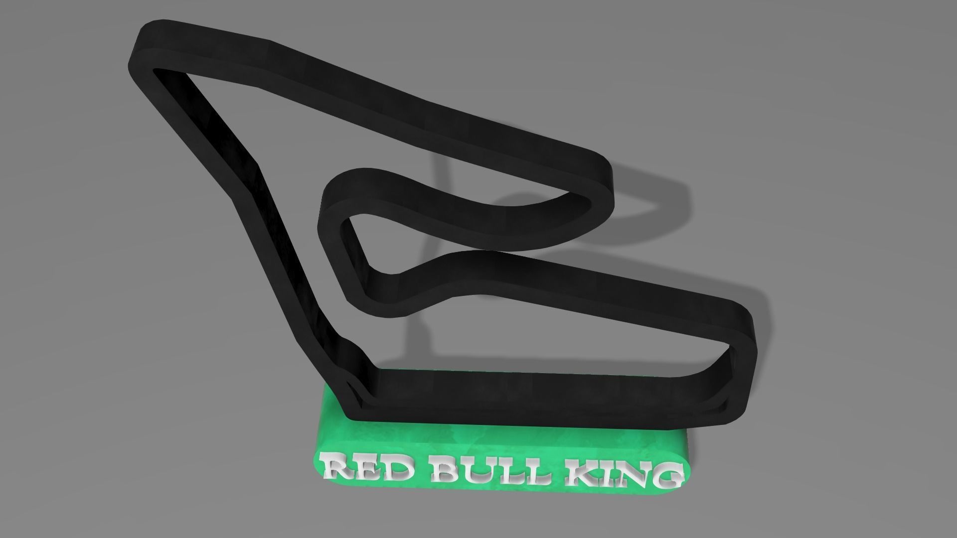 F1 Red Bull Racing Track Decor STL File Autodesk Fusion 360 3D print model_5
