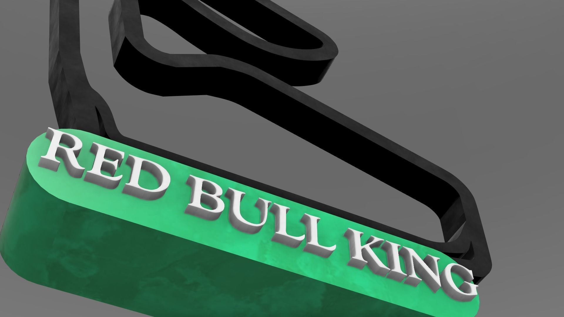 F1 Red Bull Racing Track Decor STL File Autodesk Fusion 360 3D print model_7