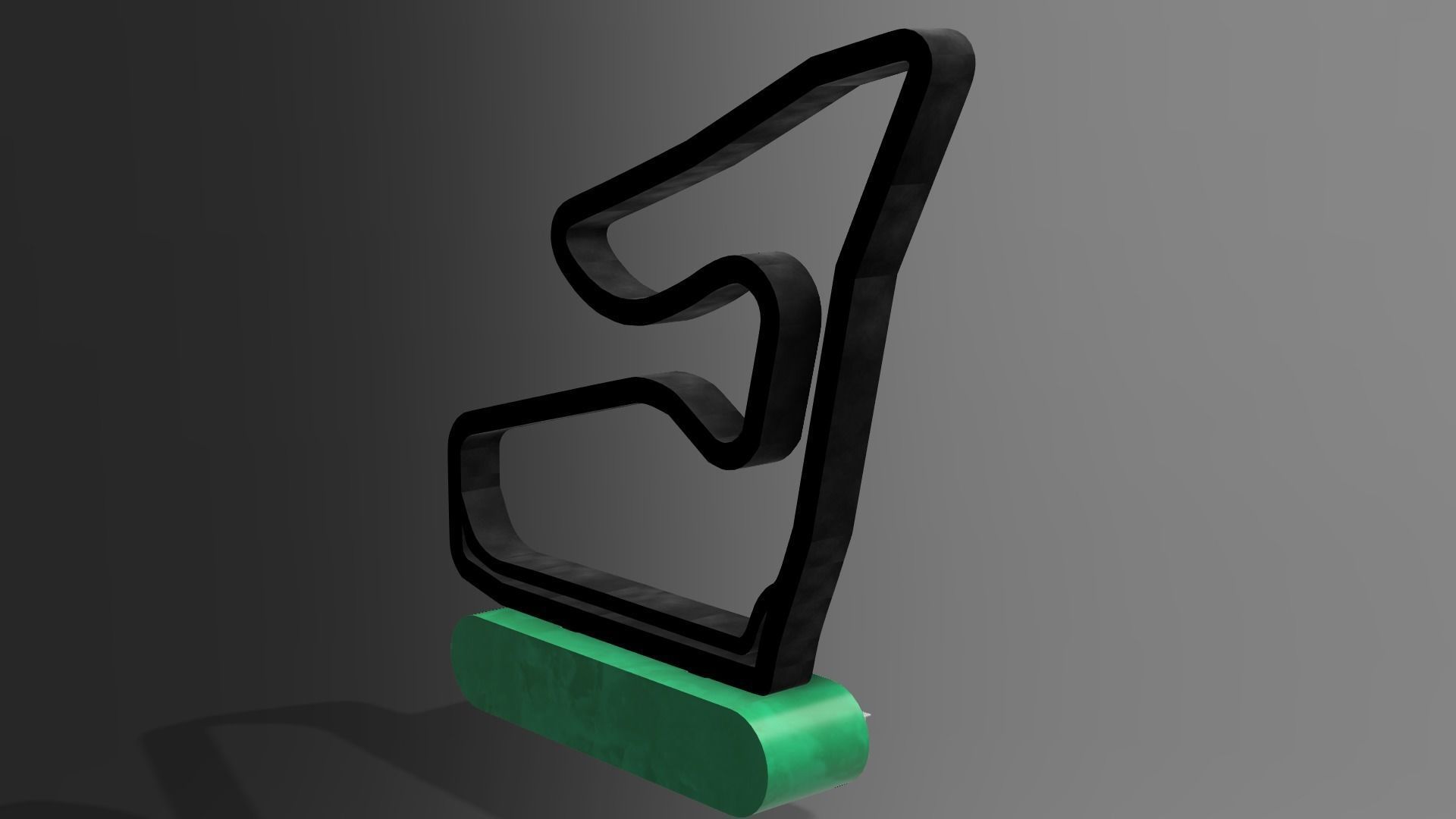 F1 Red Bull Racing Track Decor STL File Autodesk Fusion 360 3D print model_16