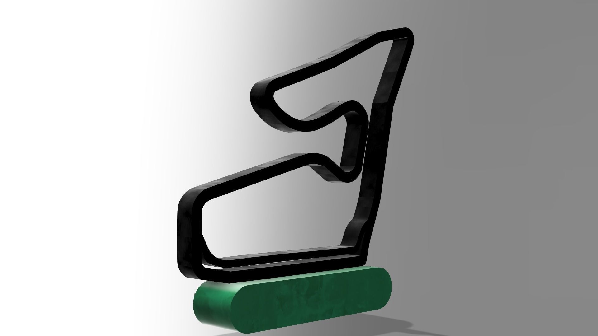 F1 Red Bull Racing Track Decor STL File Autodesk Fusion 360 3D print model_18