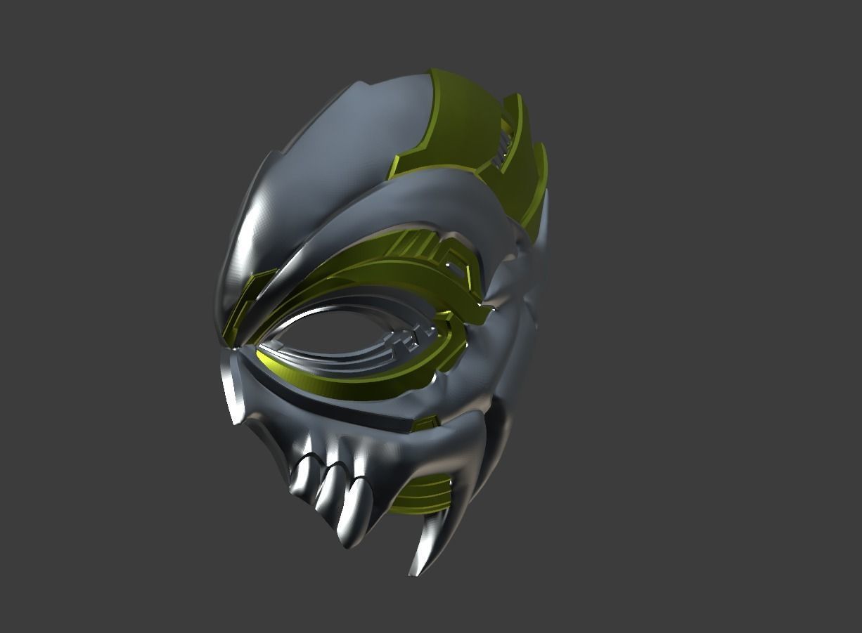 Kano cyber eye from Mortal Kombat 11 - Mental and Everything 3D print model_1