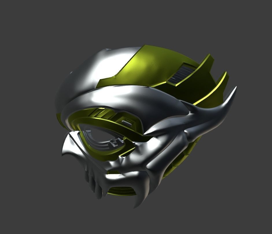 Kano cyber eye from Mortal Kombat 11 - Mental and Everything 3D print model_3