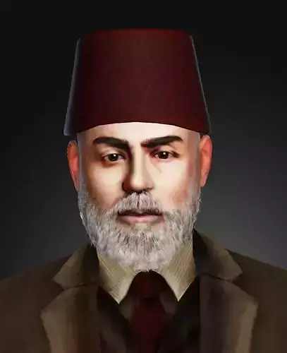 Mehmet Akif Ersoy 3D model