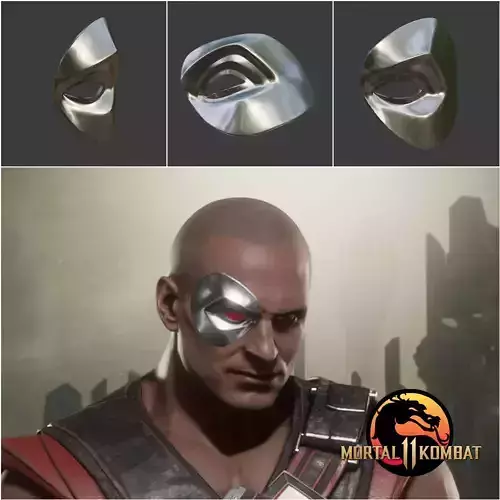 Kano cyber eye from Mortal Kombat 11 - Classic Kanio Prime 3D print model