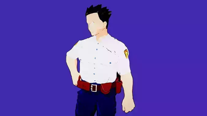 Anime stylized hair Spiky N2