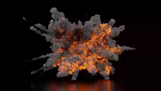 Grenade Explosion 3D model