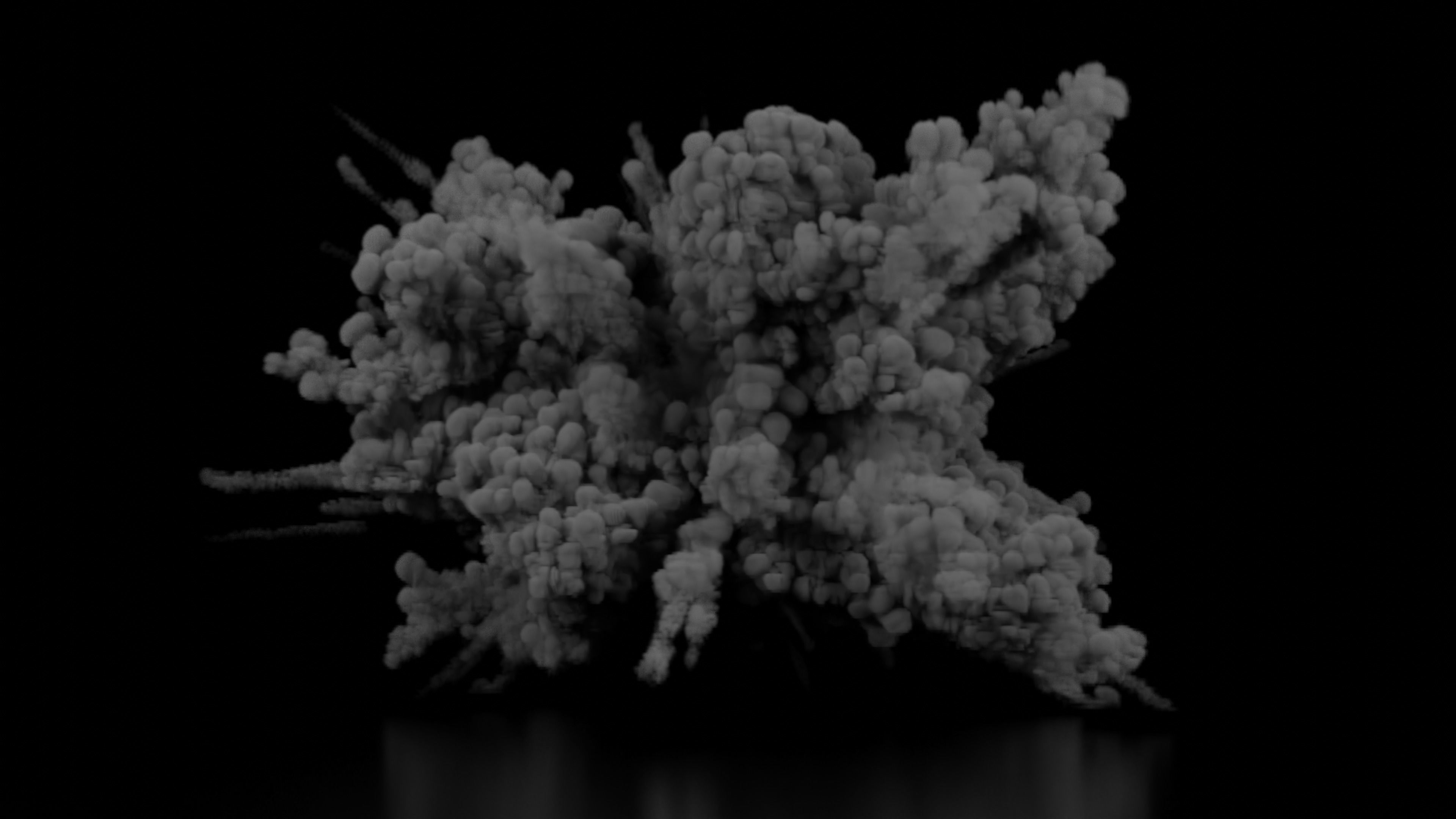 Grenade Explosion 3D model_5