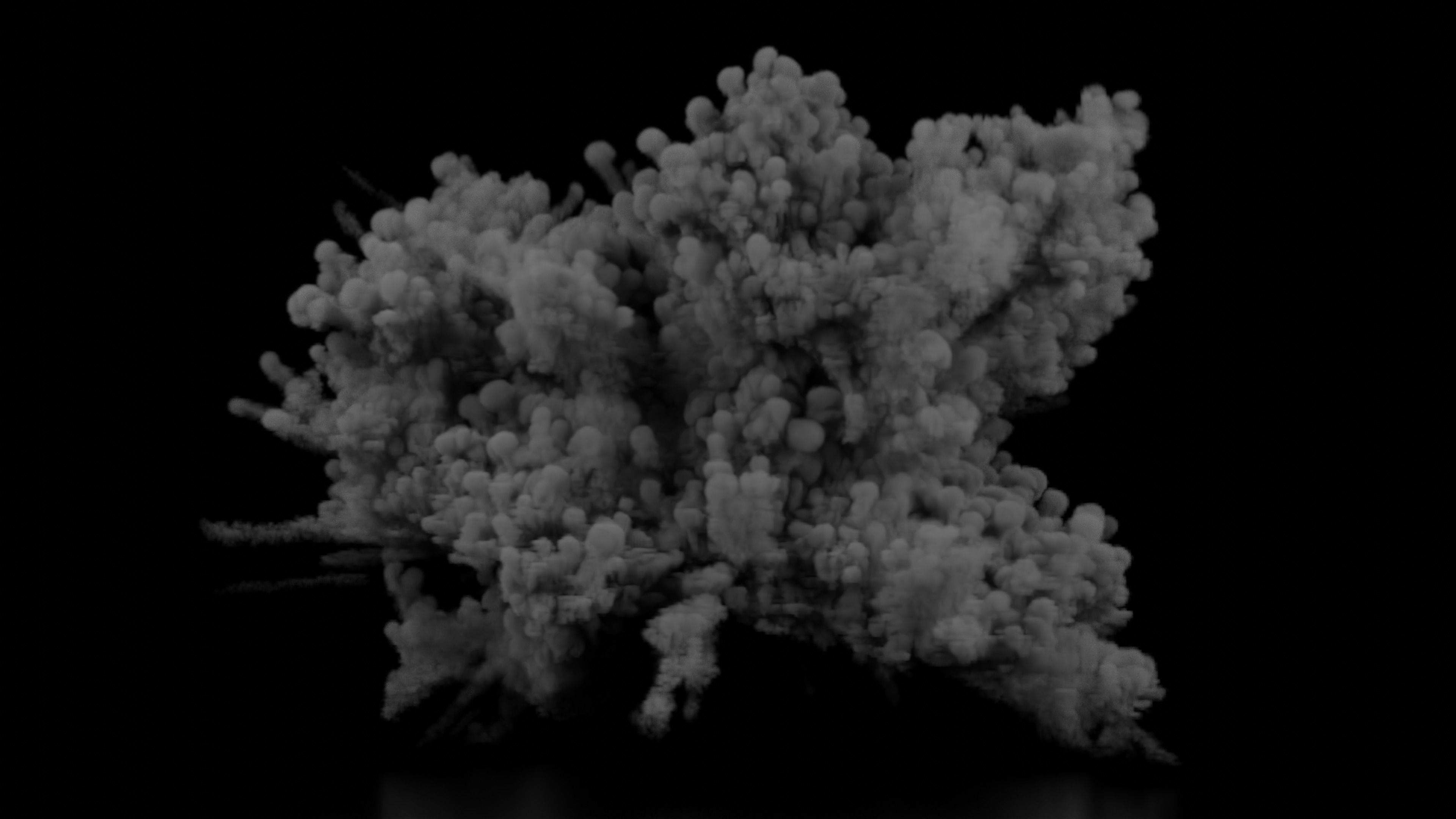 Grenade Explosion 3D model_2