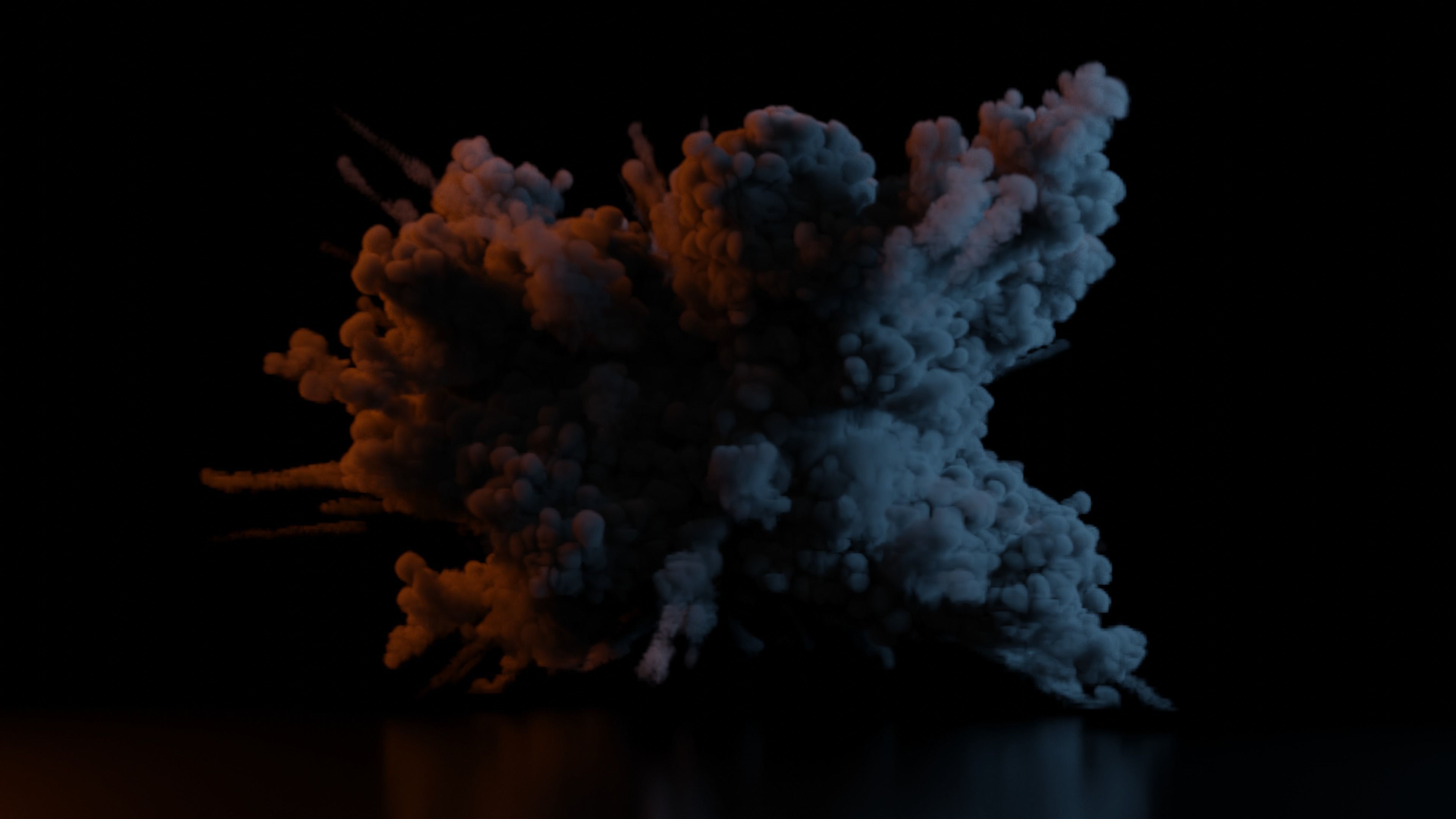 Grenade Explosion 3D model_6