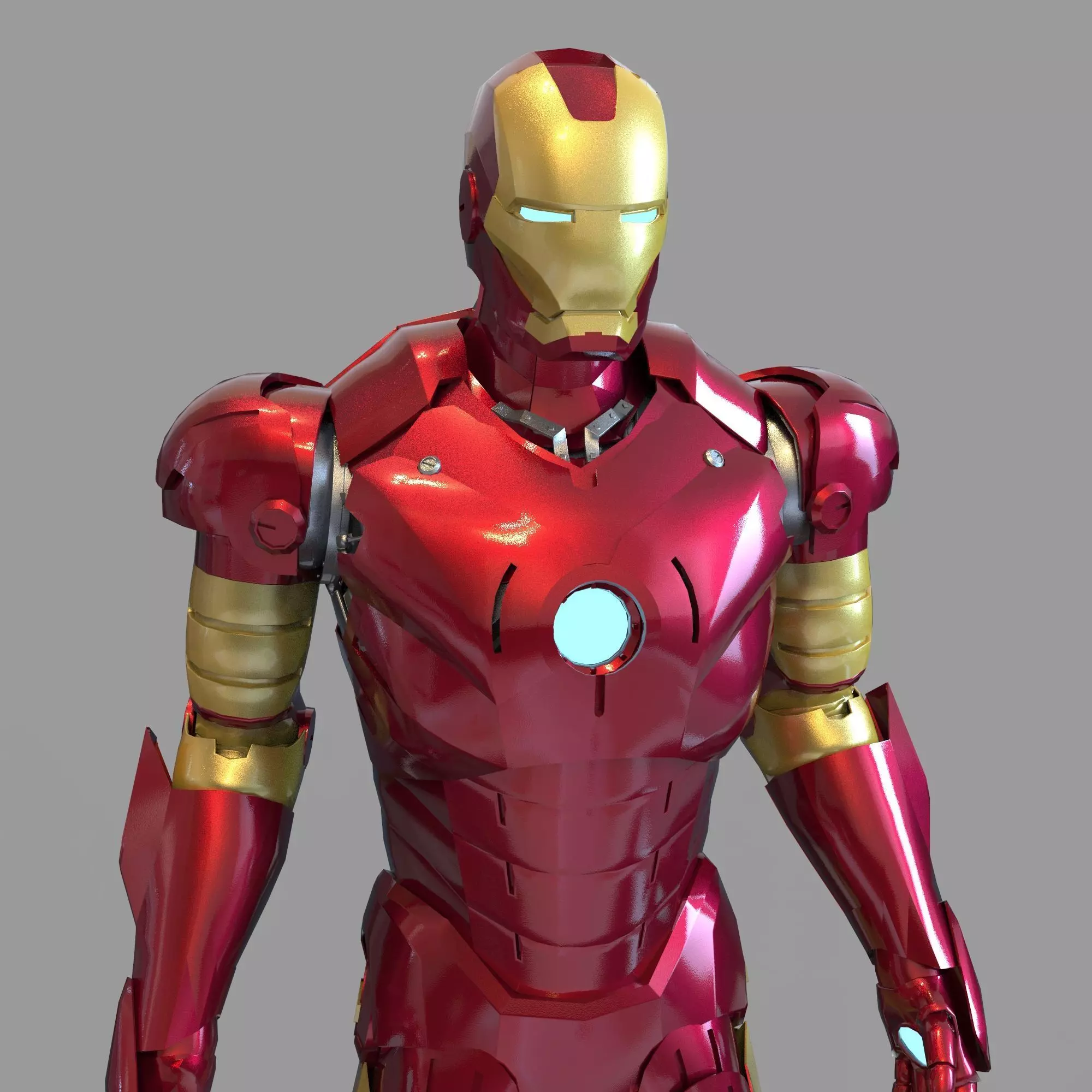 Iron Man Mark 3 Full Wearable Accurate Armor with Inner Parts 3D print model