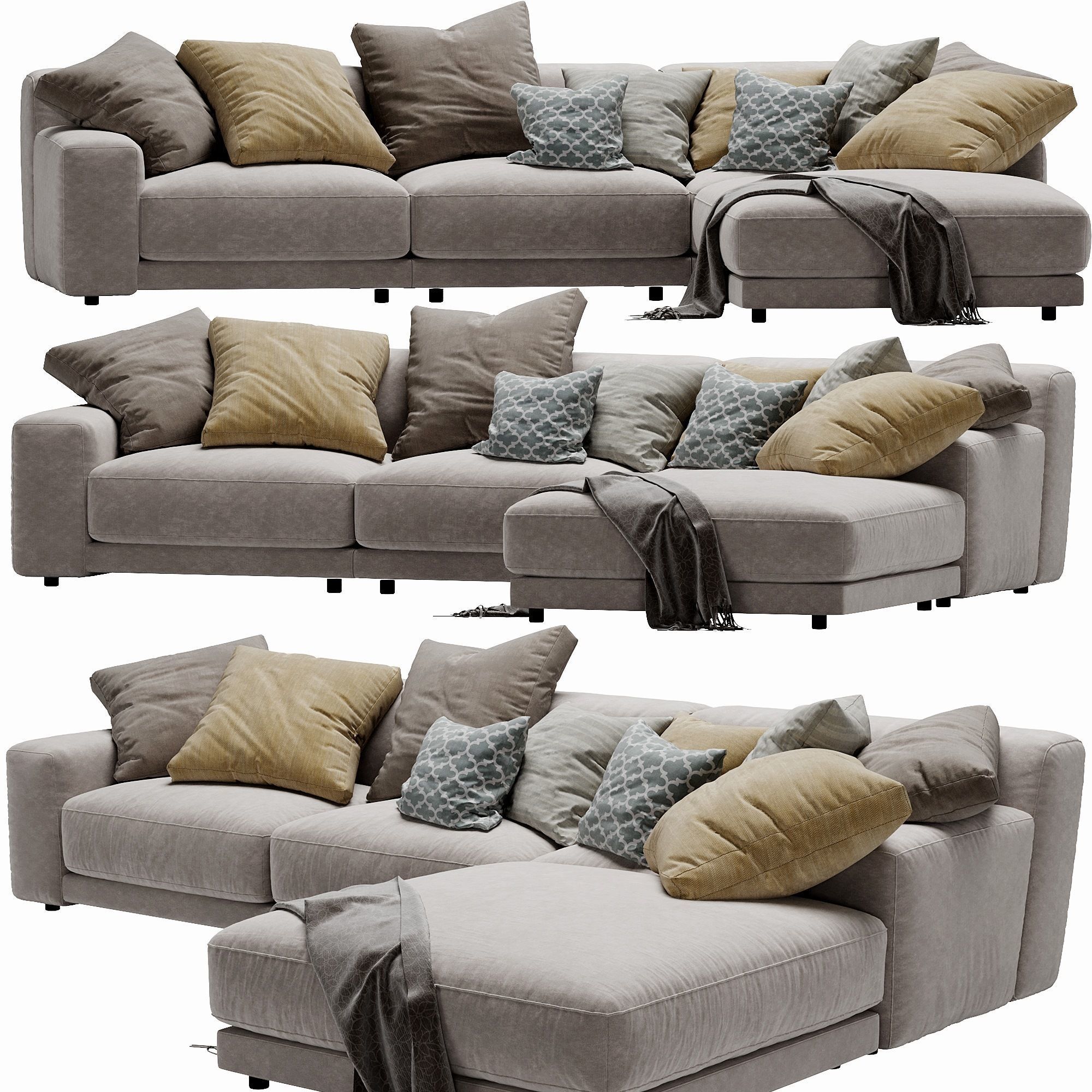 Blanche Tutto Modular 1 3D model_2