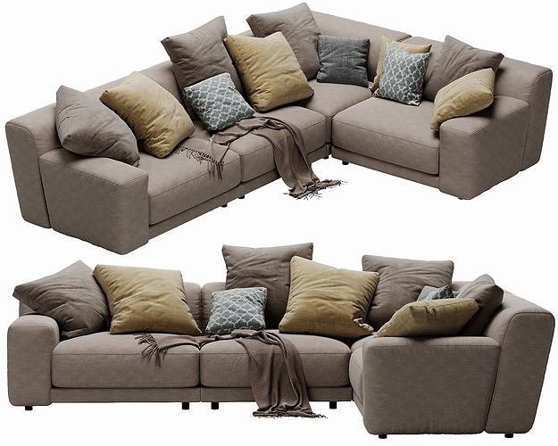 Blanche tutto sectional 3D model