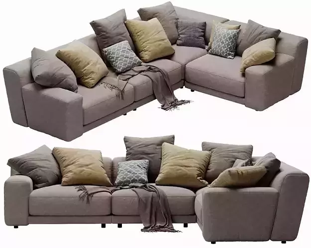 Blanche tutto sectional 3D model