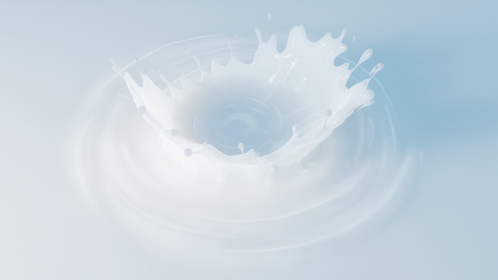 Milk Splash 3D model 3D model_8