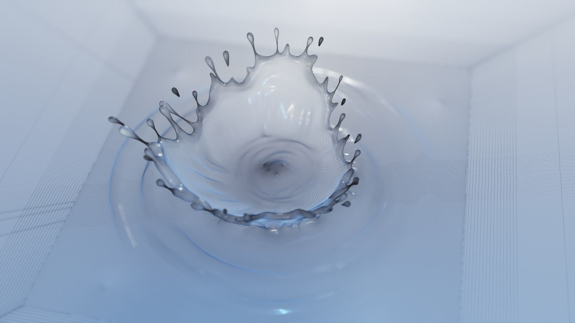 Milk Splash 3D model 3D model_29