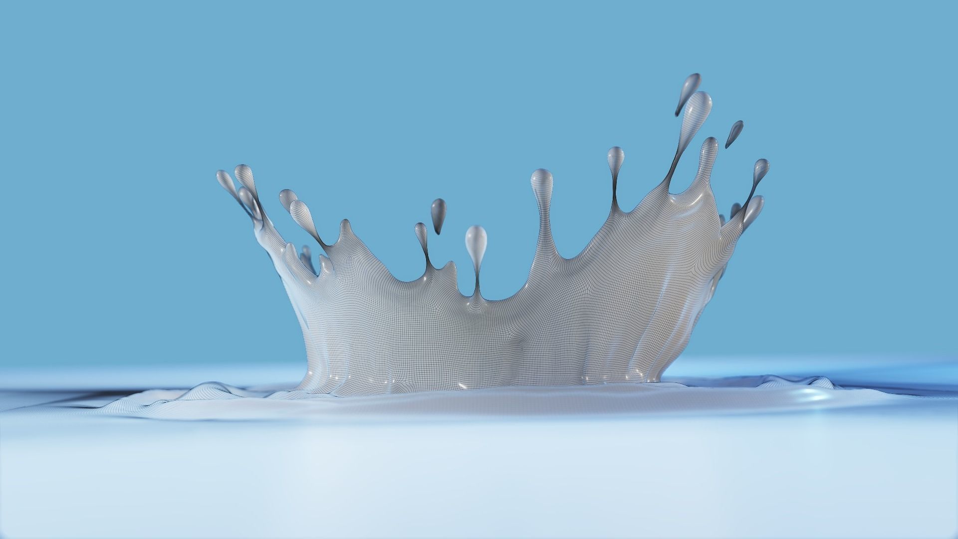 Milk Splash 3D model 3D model_24