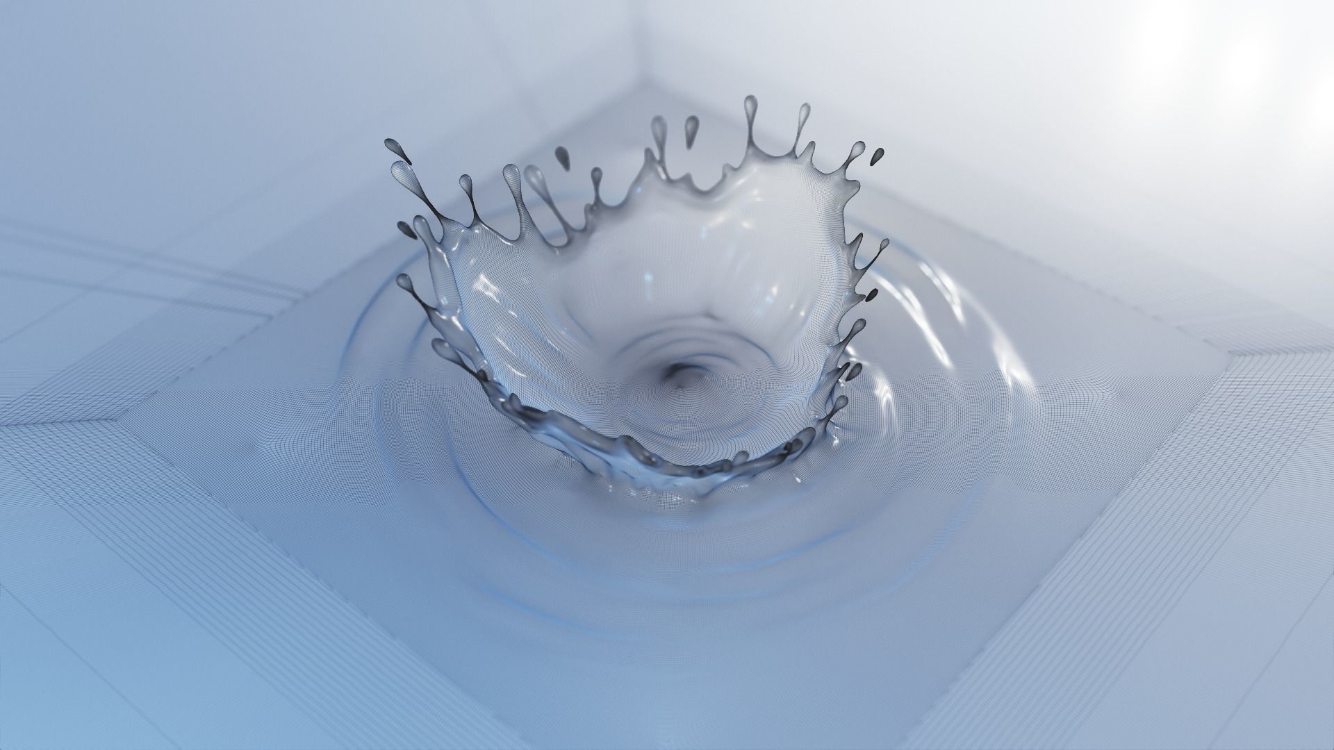 Milk Splash 3D model 3D model_31
