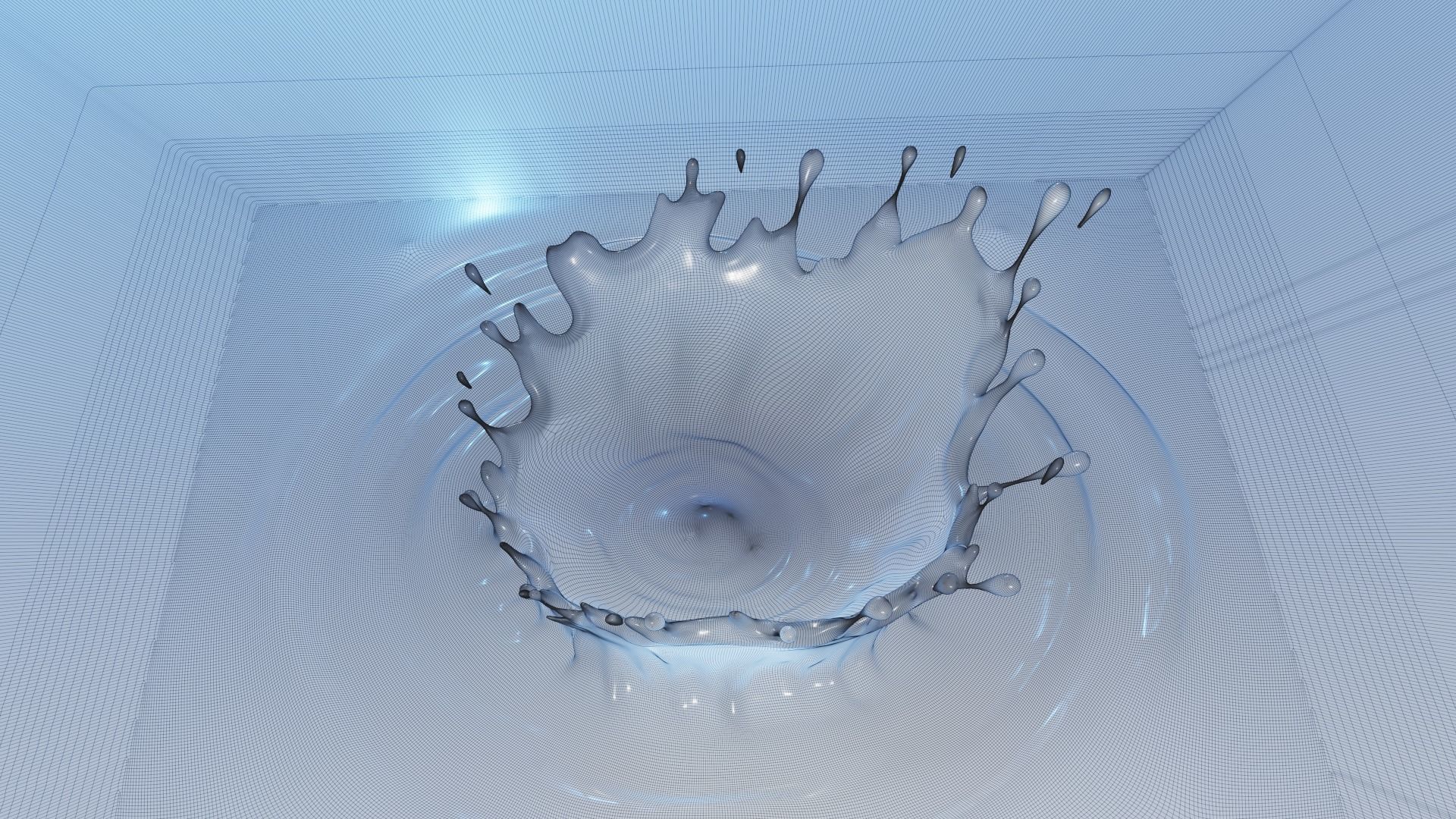 Milk Splash 3D model 3D model_33