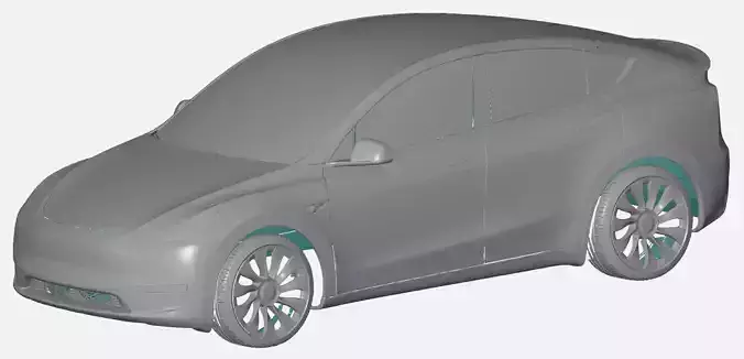 Tesla Model Y - Exterior Scan