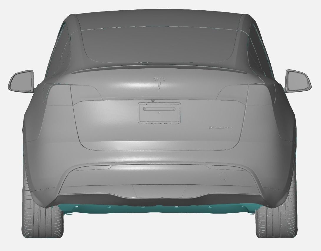 Tesla Model Y - Exterior Scan 3D model_5