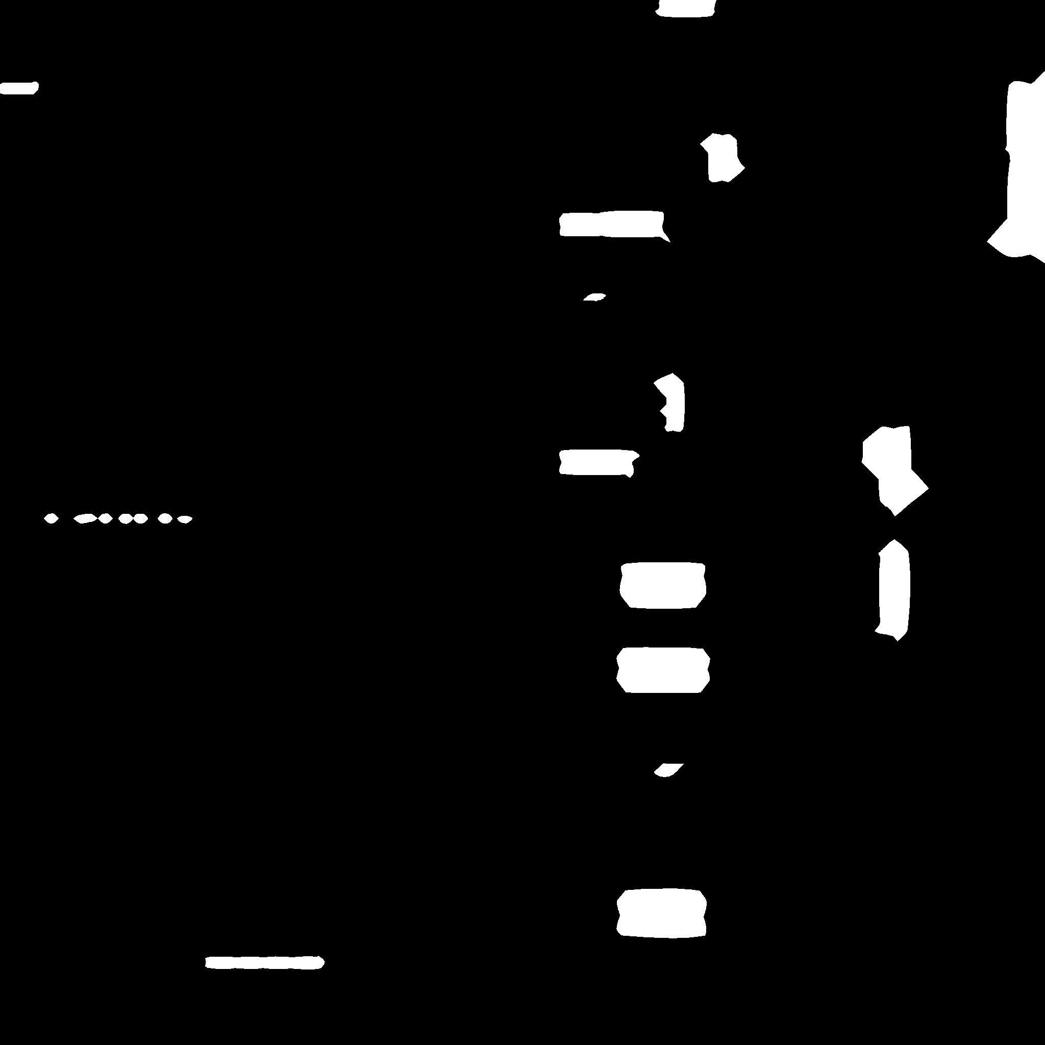 Old wooden door Low-poly 3D model_11