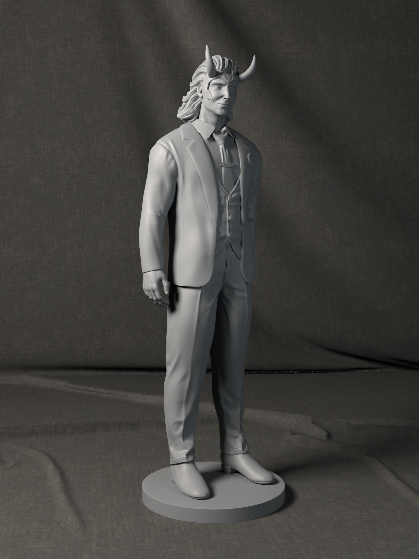 Loki Suited 3D print model_4