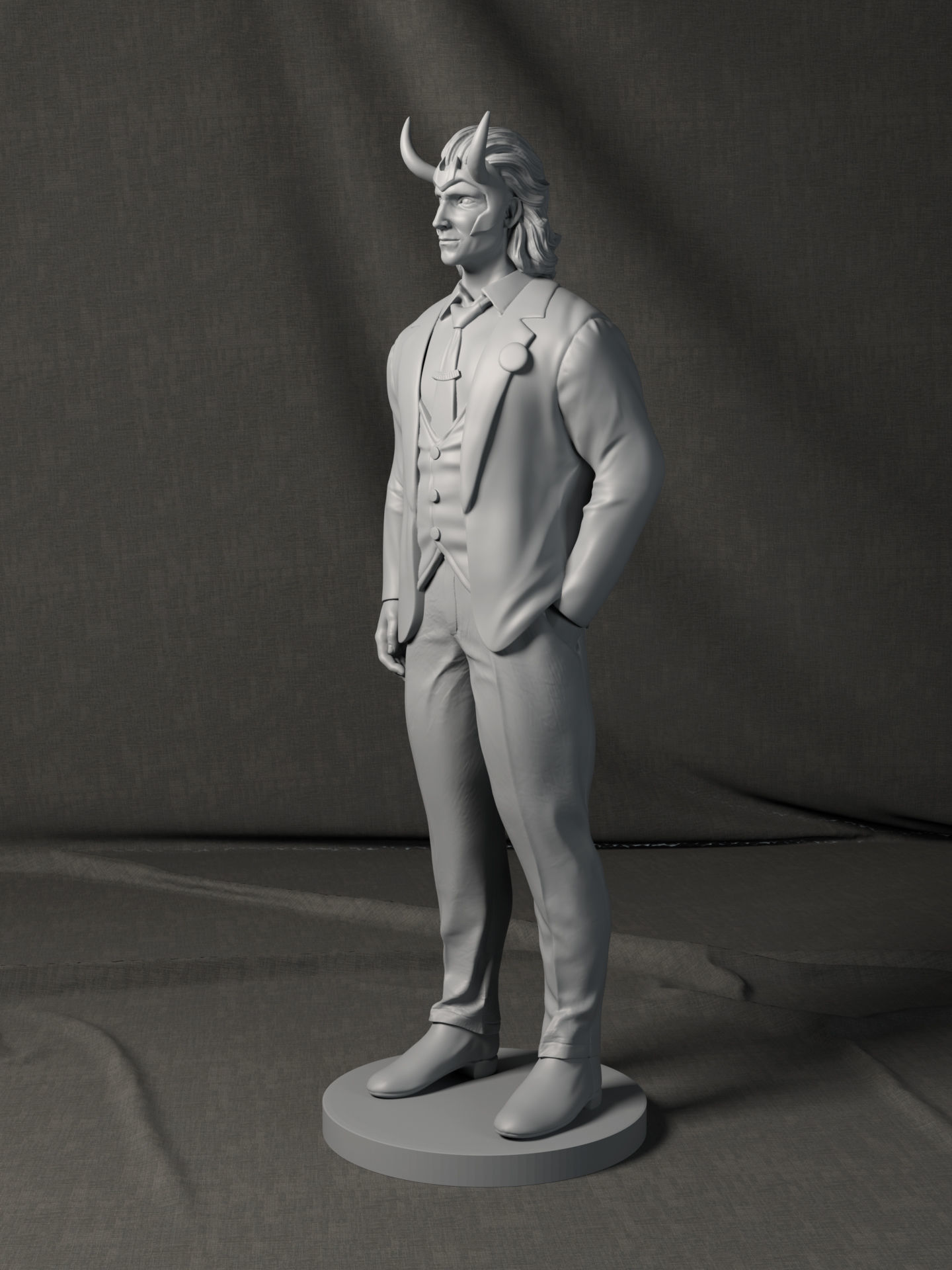 Loki Suited 3D print model_1