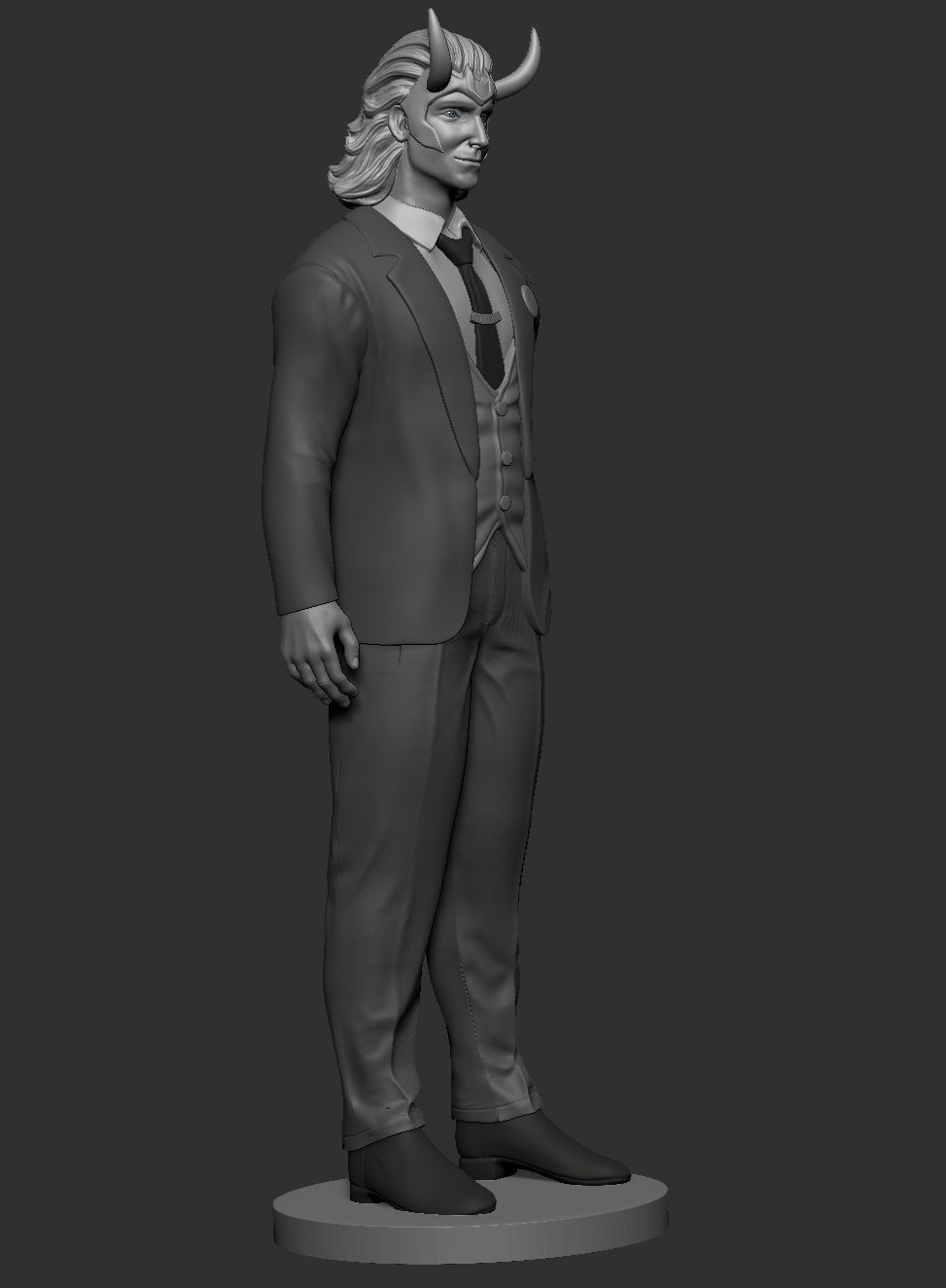 Loki Suited 3D print model_10
