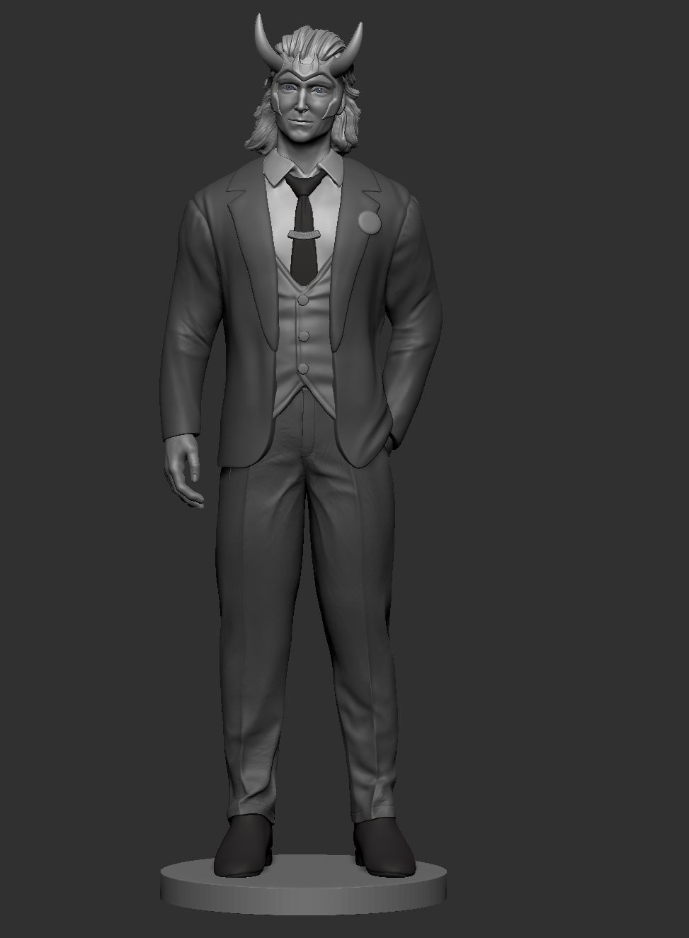 Loki Suited 3D print model_11