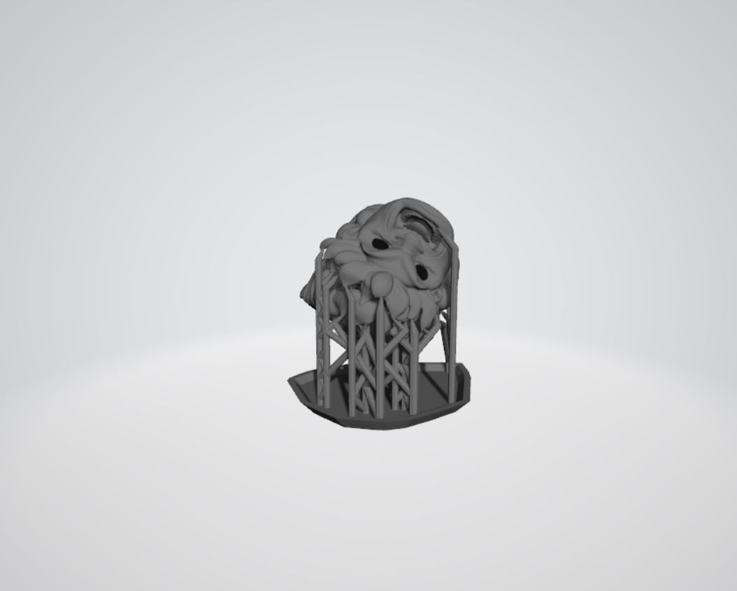 Akuma Keycap 3D print model_2
