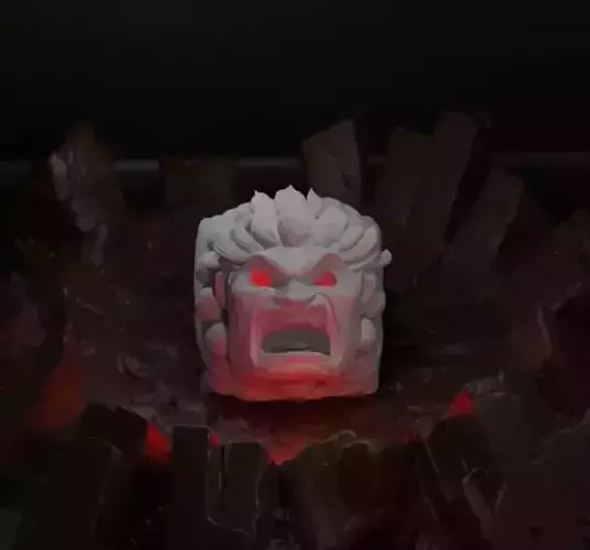 Akuma Keycap 3D print model
