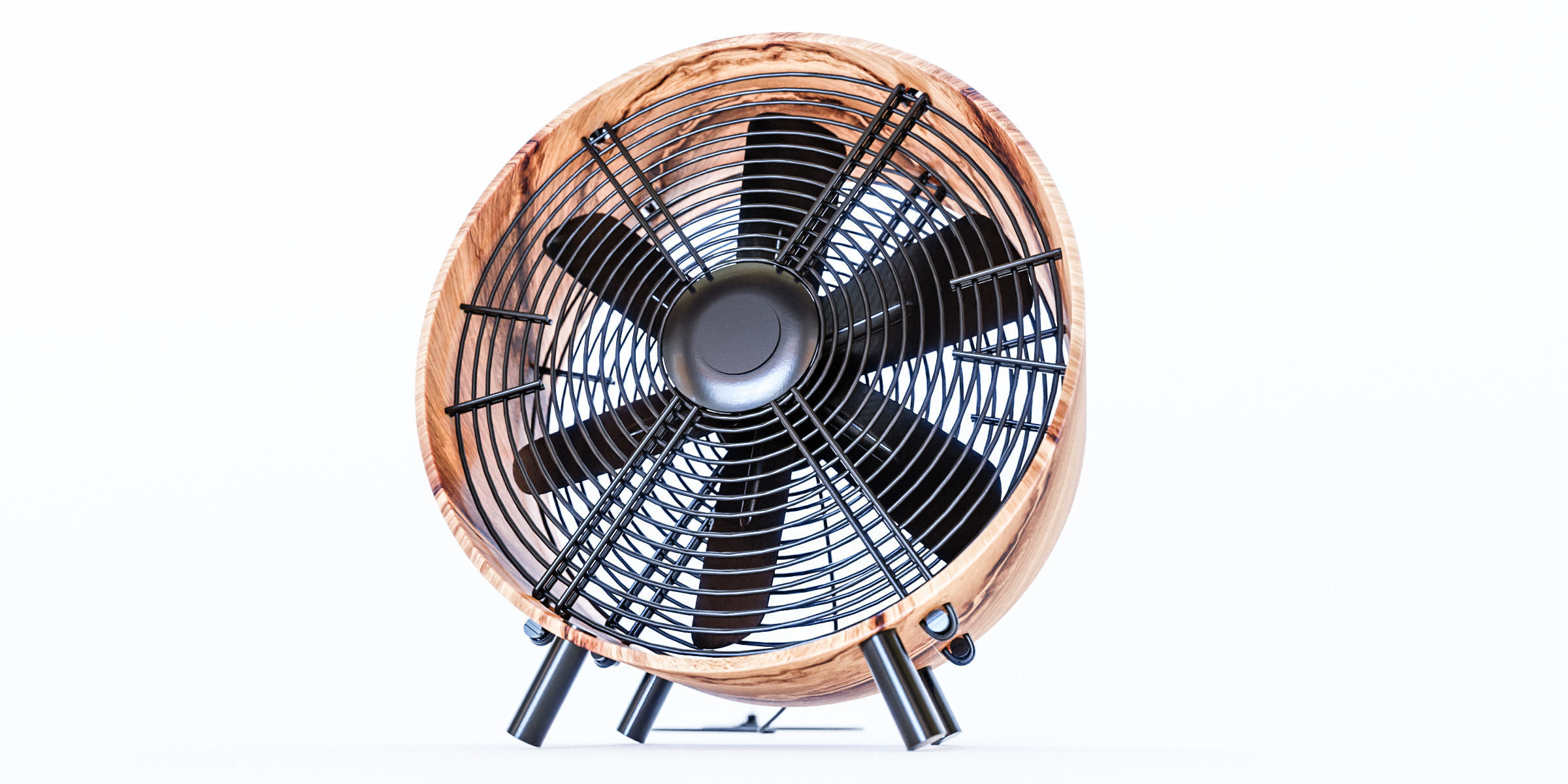 Floor Fan 3D model_5