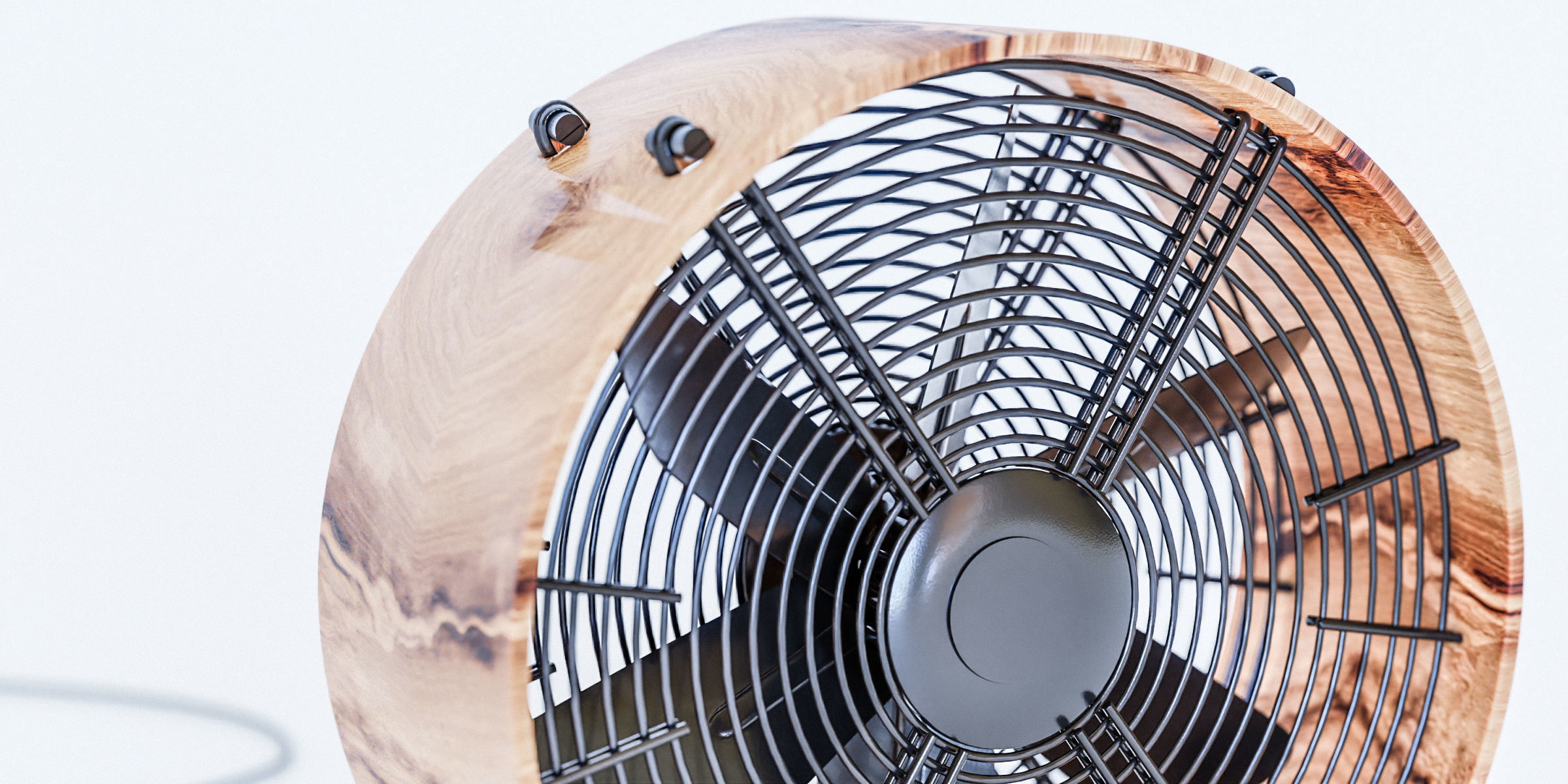 Floor Fan 3D model_4
