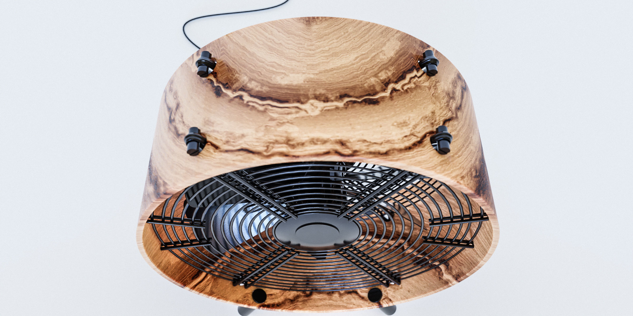 Floor Fan 3D model_6