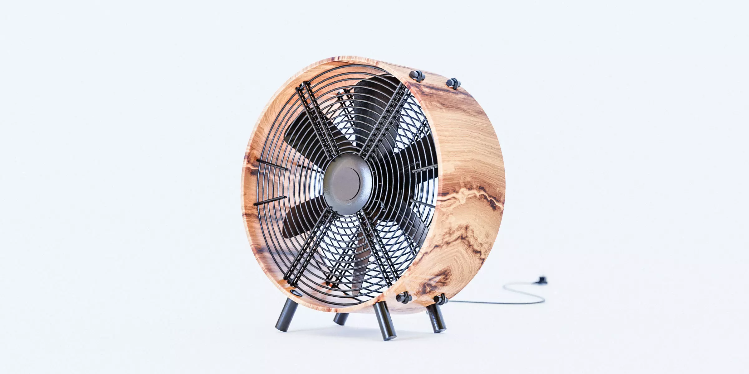 Floor Fan 3D model_0