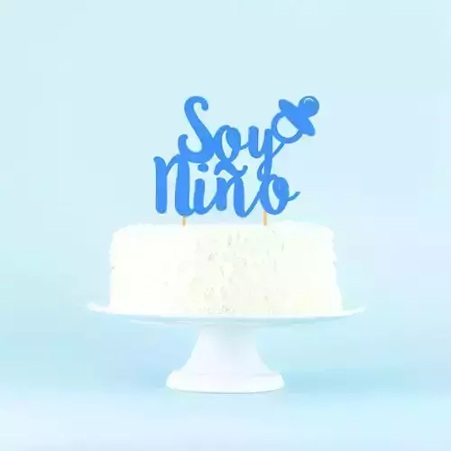 SOY NINIO CAKE TOPPER 3D print model
