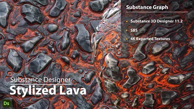 Lava PBR Seamless