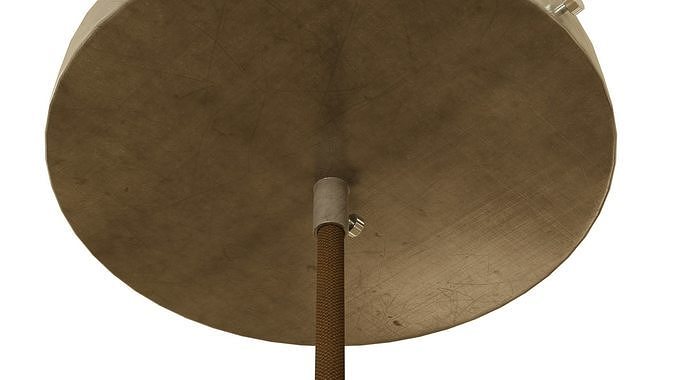 Lampatron pendant light with oval glass shade Free 3D model