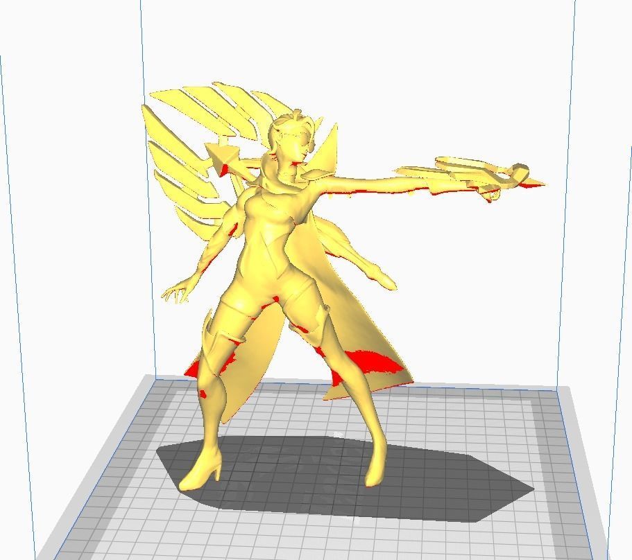 Sentinel Vayne 3D Model 3D print model_1