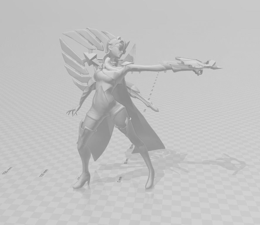 Sentinel Vayne 3D Model 3D print model_2