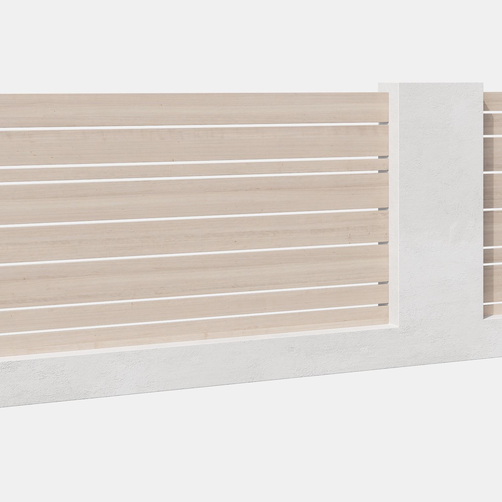 045 Modern Fence 03 3D model_31