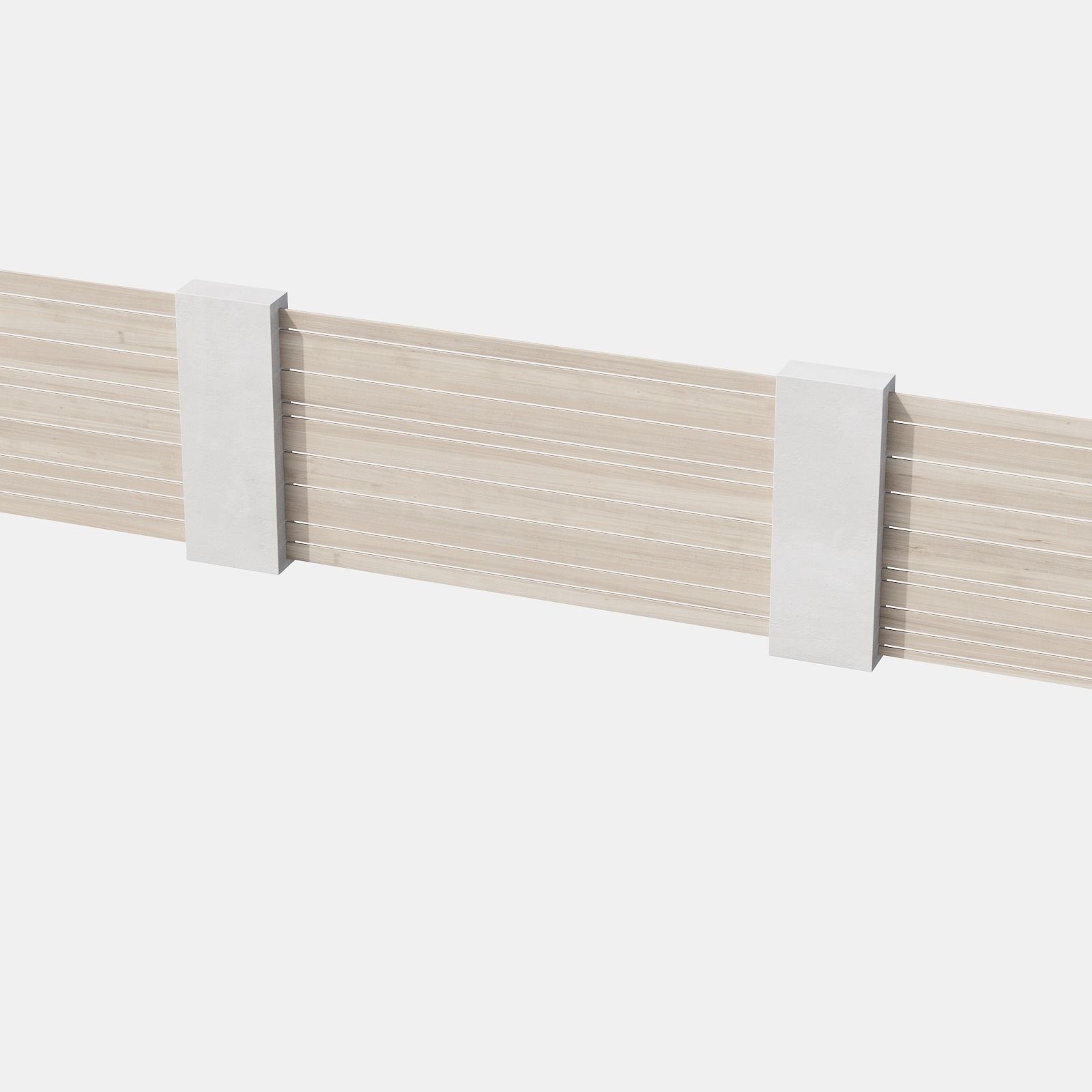 045 Modern Fence 03 3D model_16