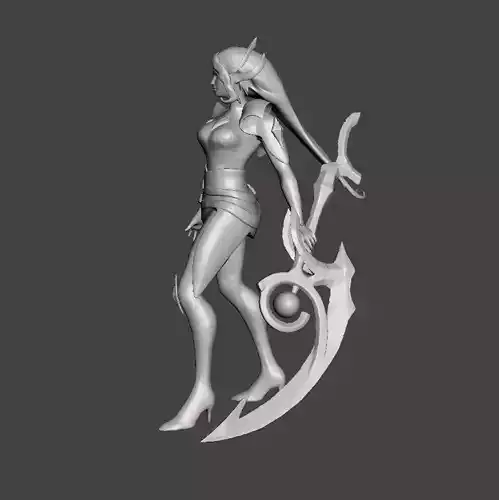 Sentinel Diana 3D Model 3D print model