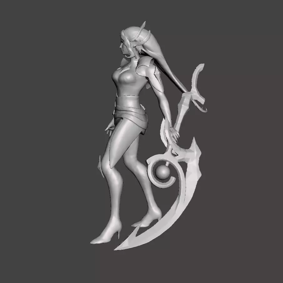 Sentinel Diana 3D Model 3D print model_0