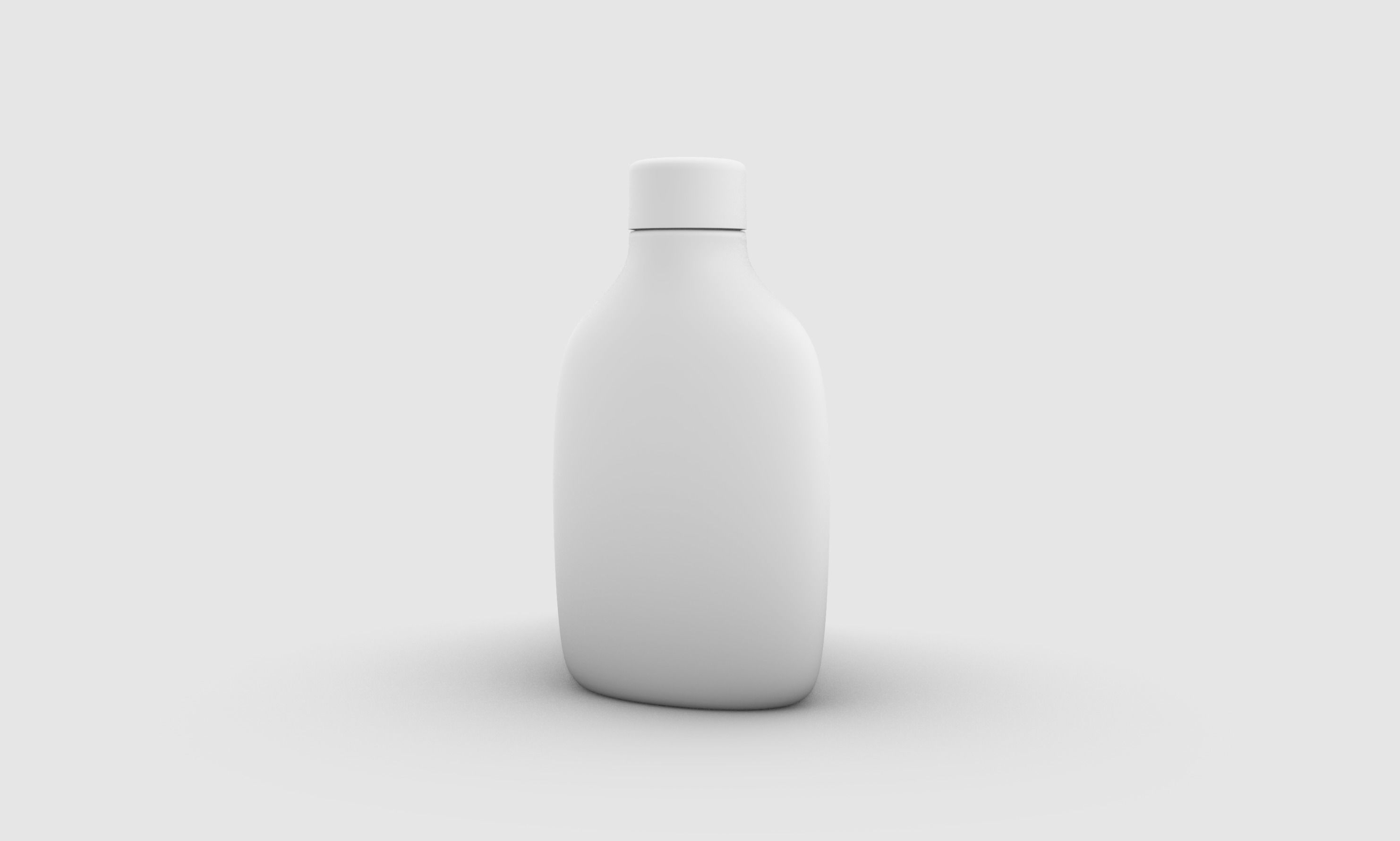 Muji water bottle 3D model_4
