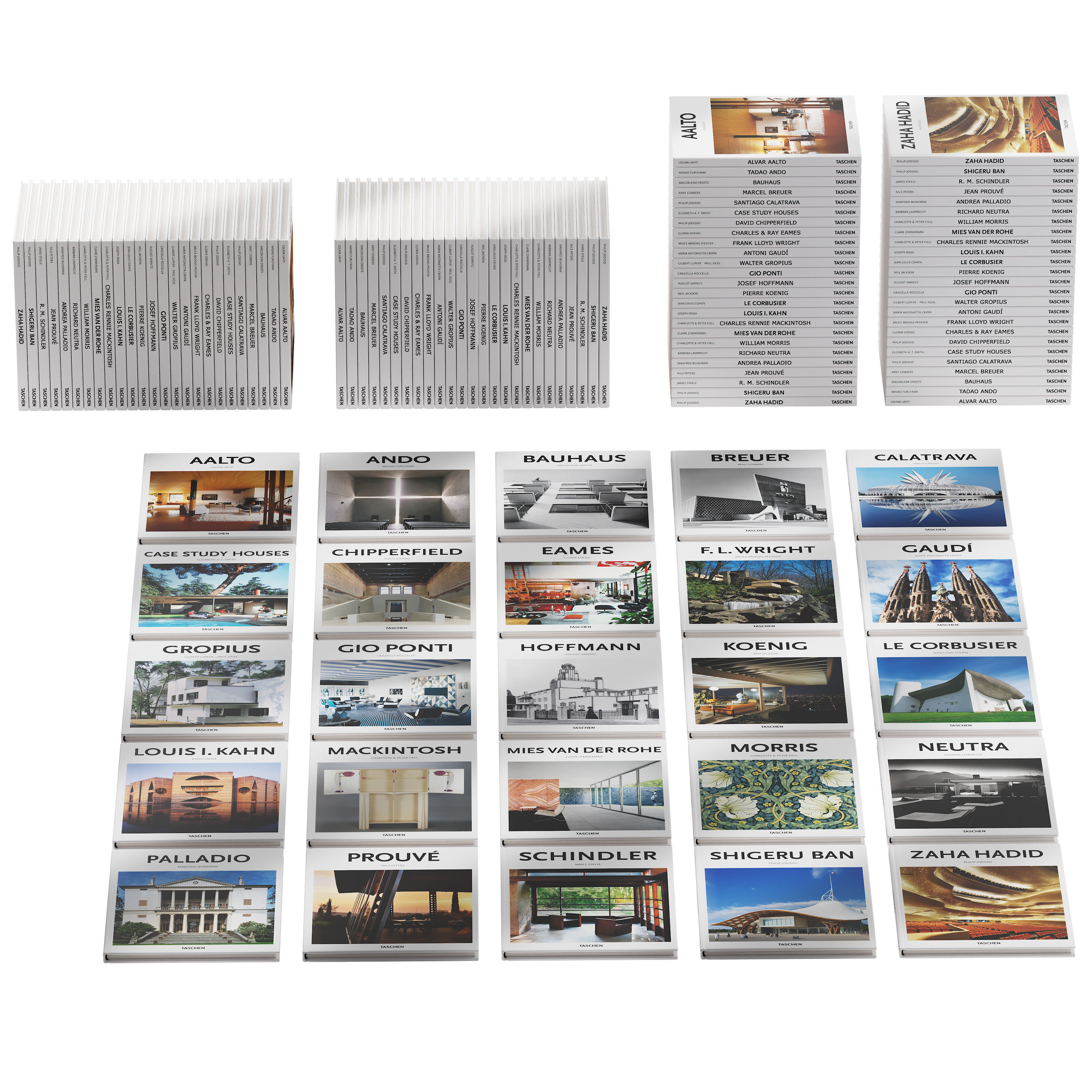 047 Decorative books set 06 Basic Art Series PART 01 3D model_5